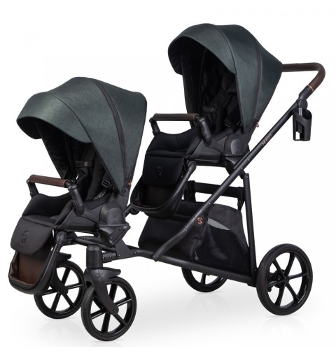 Riko Musso - rozwojowy wózek dla bliźniąt, rok po roku | 02 Forest